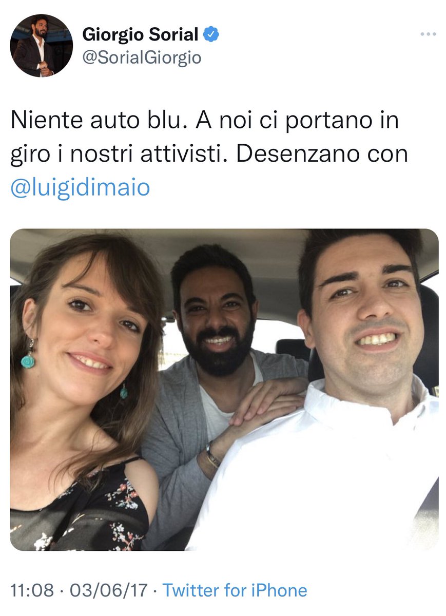 nonleggerlo's tweet photo. "Non siamo un partito,
non siamo una casta,
siamo cittadini punto e basta"
🎵
#M5S #comesicambia #governodelCambiamento (thanks @angelerrimo)
2017/2021 https://t.co/3Meq1lXp0K