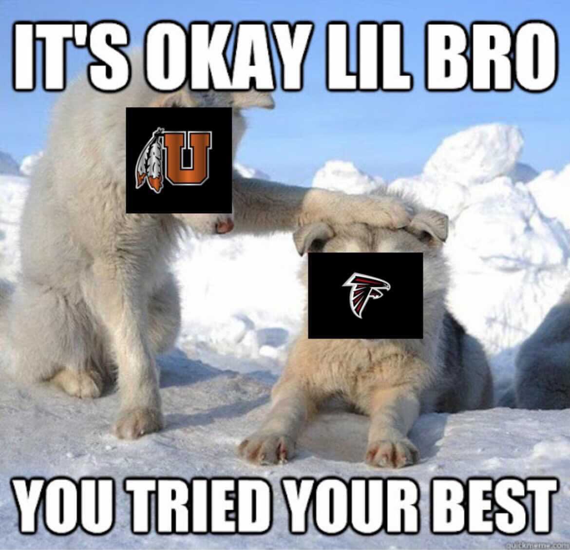 TheUticaTribe's tweet photo. Gooddddddddddddd Morninggggggggg Chieftans 🤩🤩

Feels great to wake up and know that your lil bro went to bed crying last night 🤣🤣🤣🤣🤣🤣🤣🤣🤣

Utica - 34 
Ford - 8 💩

#willalwaysbelittlebrother 
#hococrashers 
#weownyou 
#ourhouse https://t.co/osH62h8fLH