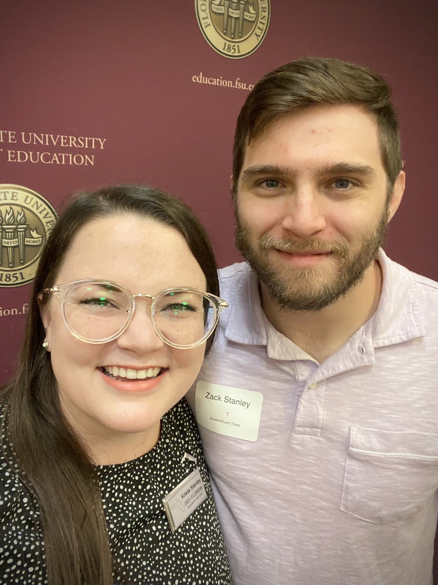 Thank you, @fsueducation, for your commitment to celebrating educators and our profession! I am grateful to be a scholarship recipient and for the opportunity to earn my graduate degree in the College of Education! #ElevatEd