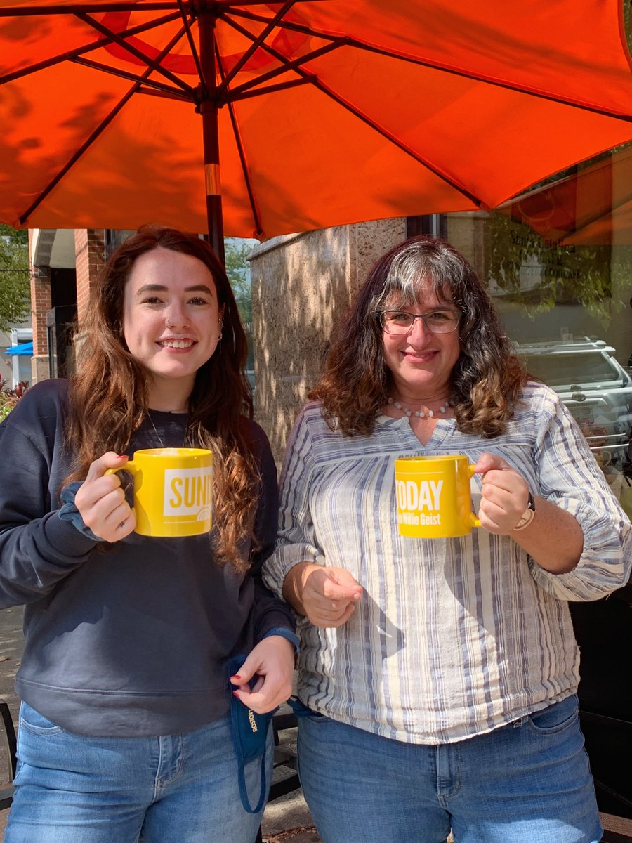 Rostov's celebrating #InternationalCoffeeDay with #SundayToday in Richmond, VA! #RostovsRocks