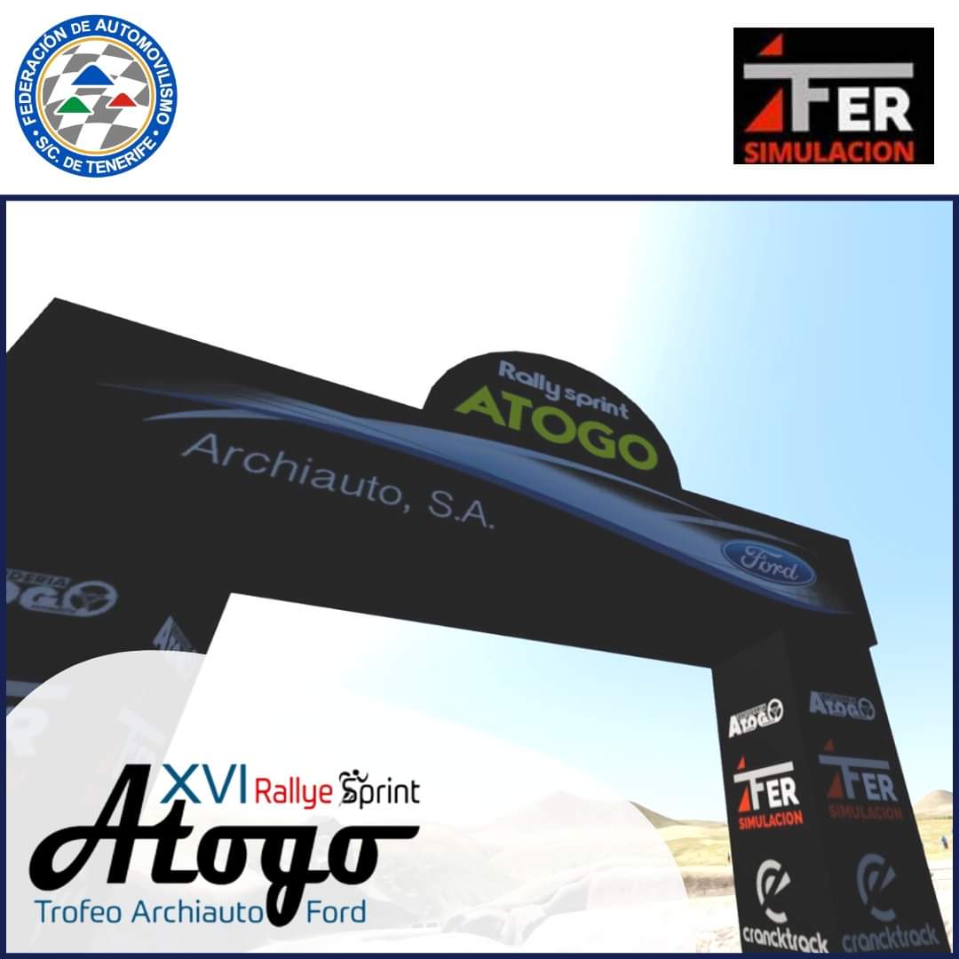 ifersimulacion1's tweet photo. ¡𝙍𝙚𝙘𝙪𝙚𝙧𝙙𝙖!📣 Este domingo a las 18:00h, comenzará el Rallye Sprint de Atogo, con 5 sesiones. 🏁
https://t.co/xRN3BIHdYx
#Atogo #Rallye #RallyeTenerife
#Tenerife #TenerifeSur #RallyeVirtual #IferVirtualRacing #Canarias https://t.co/K0OCtw6KFC