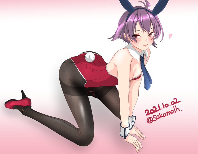 酒匂バニィ
#艦これ版深夜の真剣お絵描き60分一本勝負
#艦これ版真剣お絵描き60分一本勝負_20211002 