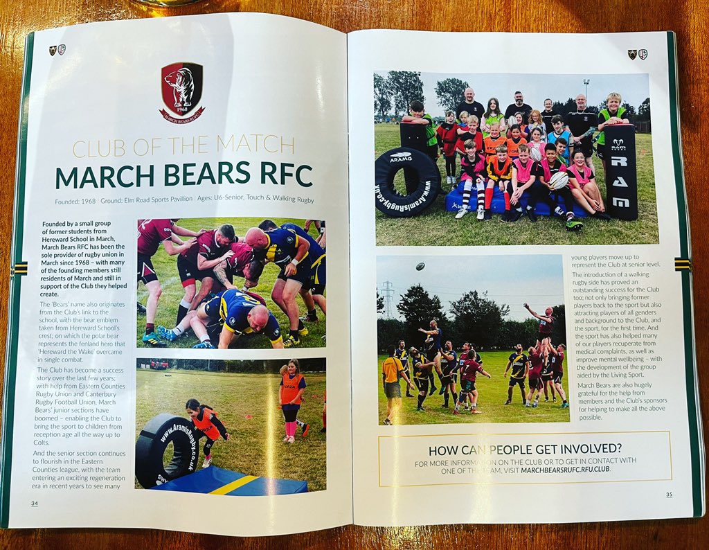March Bears Rugby Club tweet media