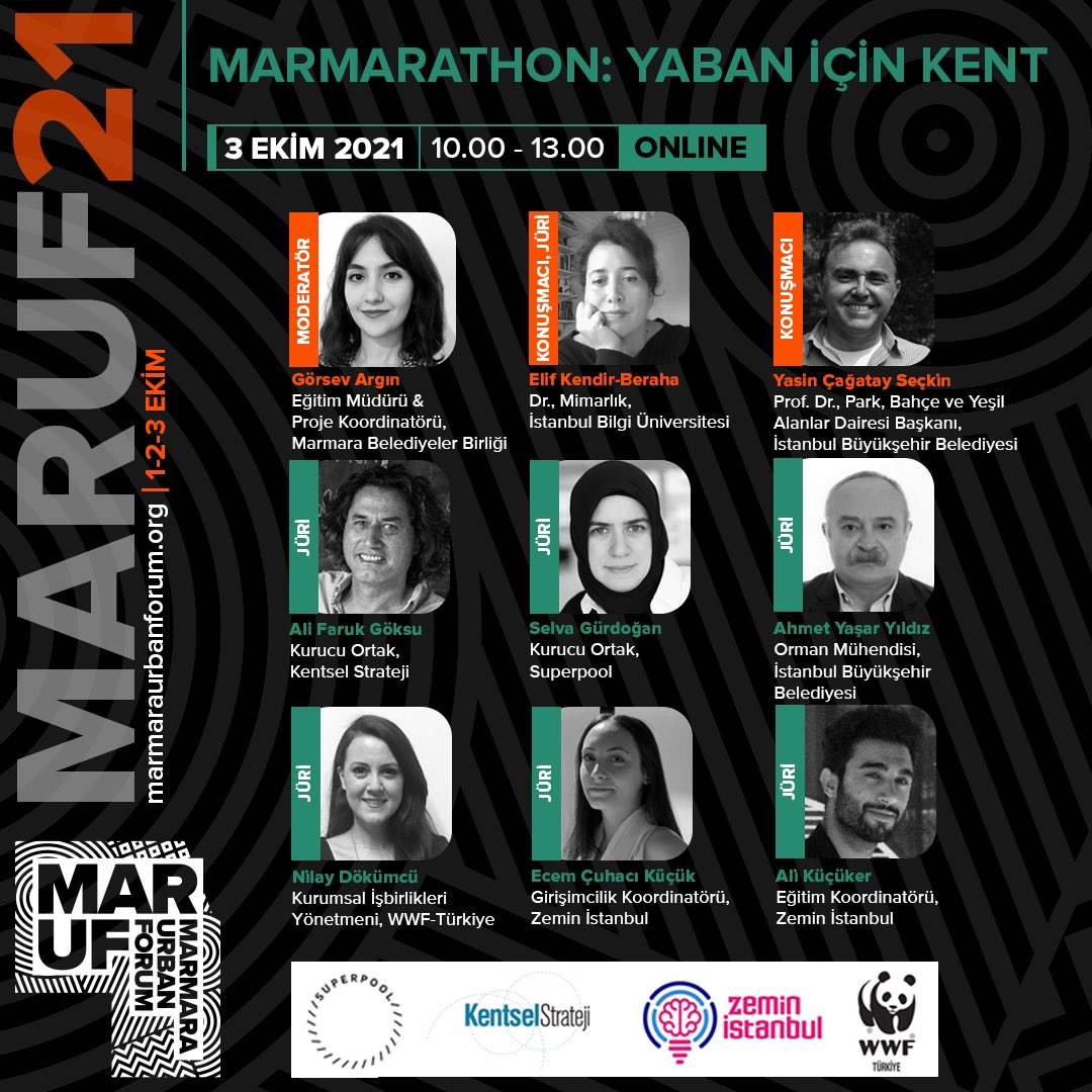 marmarabb's tweet photo. 🐢 🐿 “Marmarathon: Yaban için Kent" yarın saat 10.00’da başlıyor.
Kayıt için: https://t.co/yU3ymYXJvx
#CitiesDevelopingSolutions #ReThinkCoAct https://t.co/UxzxERNHAz