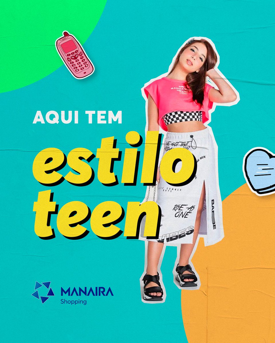 ManairaShopping's tweet image. Na Trendy Vibe Teens você encontra opções variadas de roupas para adolescentes, com uma proposta moderna e descontraída, cheia de pluralidade e estilo. 

Venha ser Trendy! 😍

#trendyvibeteens #modateen #moda #style #fashion #diadascriancas #mesdascriancas