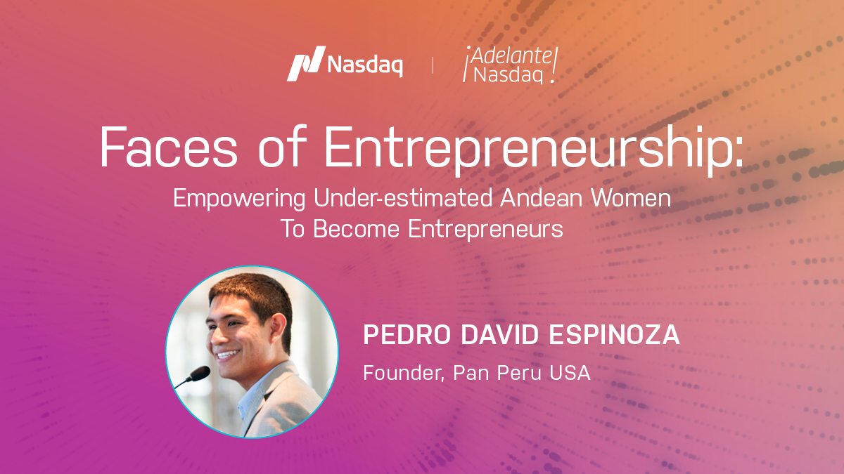 Faces of Entrepreneurship: Pedro David Espinoza, Pan Peru