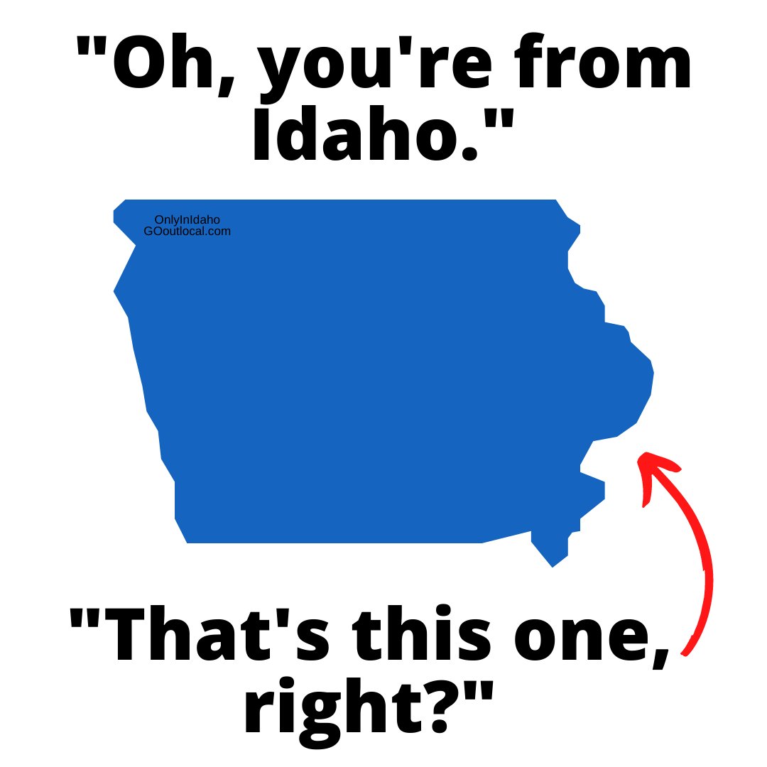 OnlyinIdaho's tweet photo. Yeah, that's the one... 😒
#OnlyInIdaho #NotIowa #Idaho https://t.co/2qF2GwncoI