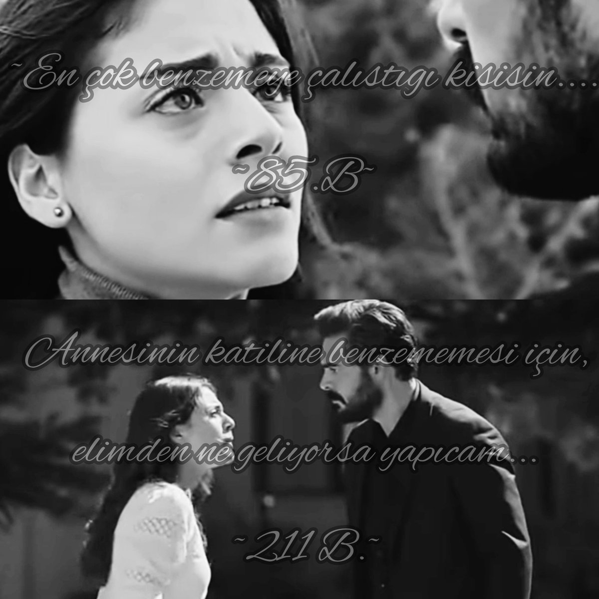 ~Sen Yusuf'un amcasısın,
en çok güvendiği,en çok sığındığı,en çok benzemeye çalıştığı kişisin...🍀
       ~85.B~

~Ve ben onun sana,
        Annesinin katiline benzememesi için elimden ne geliyorsa yapıcam..🍂
       ~211.B~