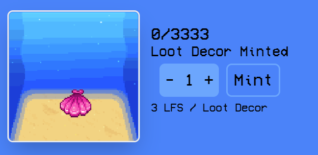 LootFishNFT's tweet photo. Loot Decor drop in 30 minutes! We are pushing back slightly to 6:30pm UTC today.

where: https://t.co/qFHZQK43yT https://t.co/3EGvaCWDCv