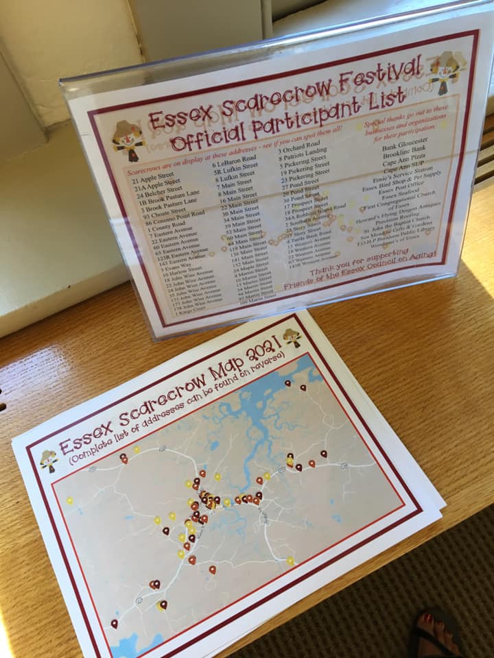 VisitEssexMA's tweet image. Printed maps of the Scarecrow Festival are available at the Library! Hours at visitessexma.com/tohp-burnham-p… 

#halloweenscarecrows #TOHPBurnhamPublicLibrary @visit.essexma #visitessexma #essexma #MyEssexMA #LoveMyLocal #DineShopStayPlayEssexMA