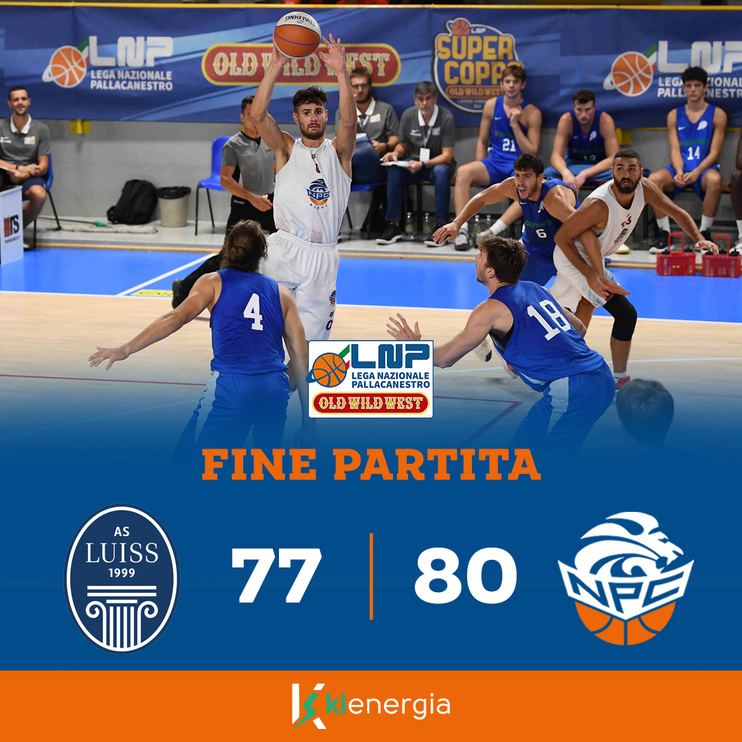 💥 Vittoria della #KienergiaRieti per la prima di campionato.
👉 BNL Luiss Roma vs Kienergia Rieti  77-80
<a href="/LNPSOCIAL/">Lega Nazionale Pall</a> 
#KienergiaRieti #NpcRieti #PassoDopoPasso #SerieB