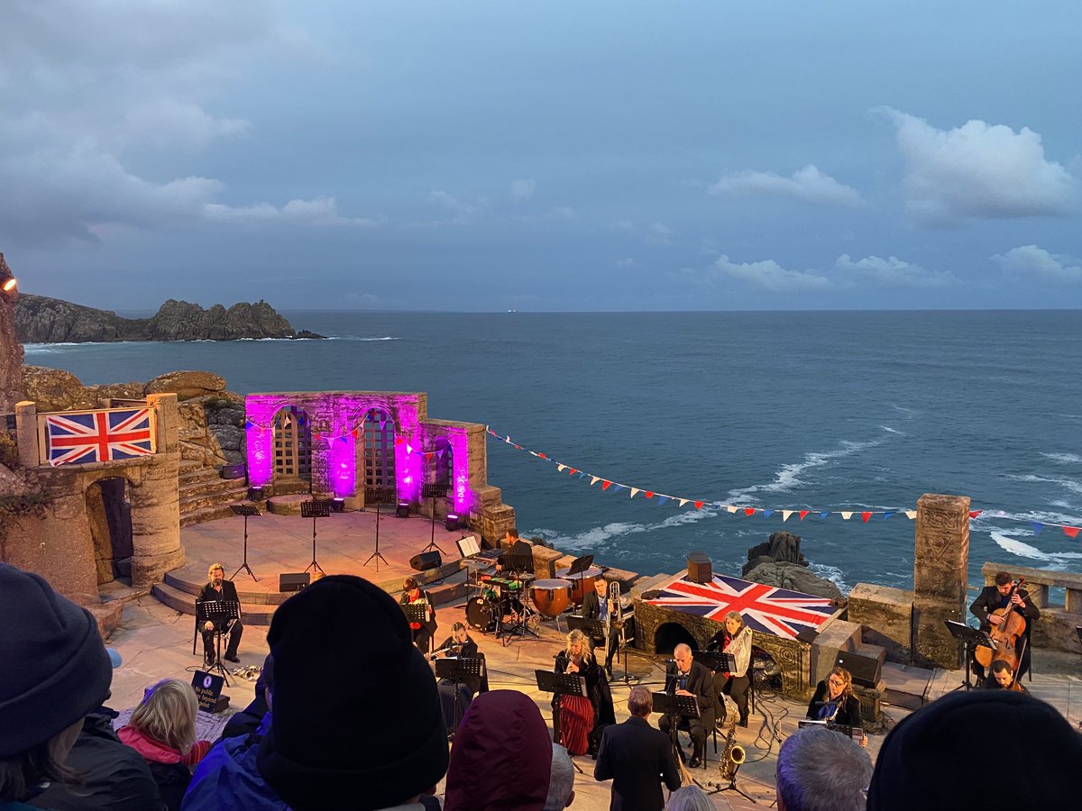 The stunning stormy Minack, Kernow!