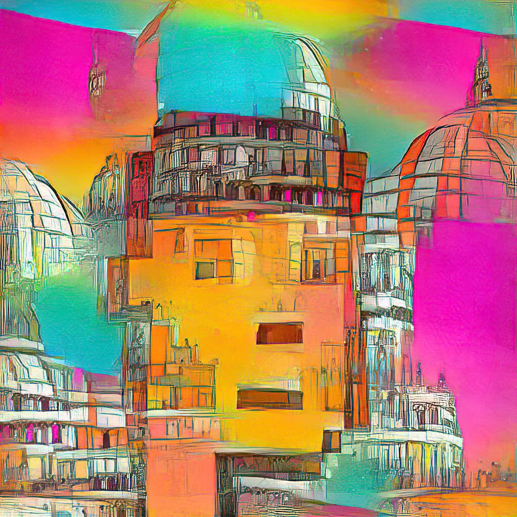 buildings and colors 🎨🏢🏰 #beeplepunks