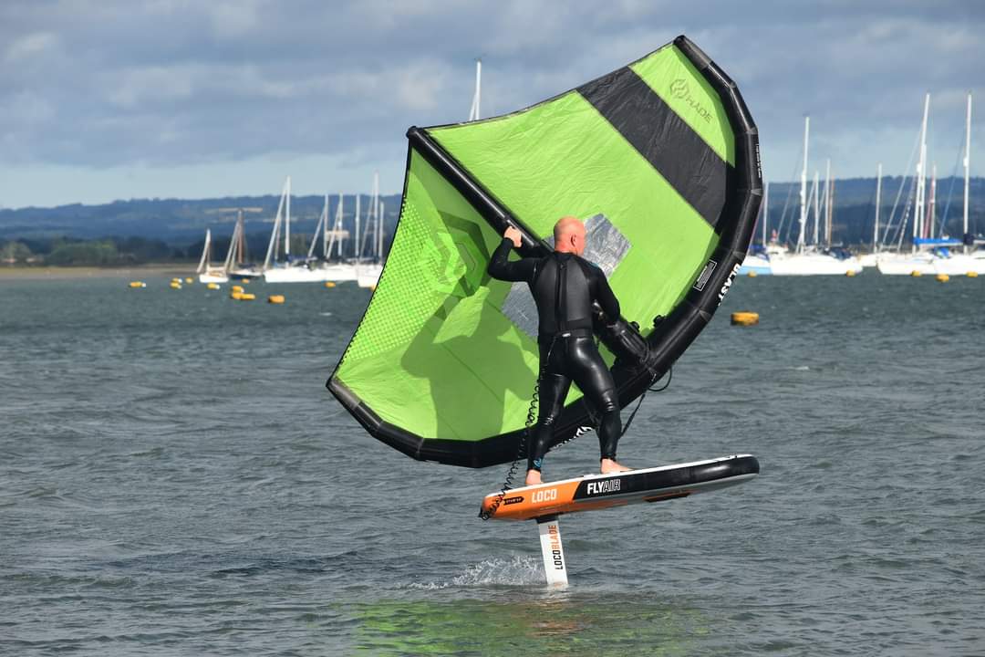 tezwoz's tweet photo. #foil gear #testing before the big winds hit today... @Windsurfing_UK @Loco_Surfing @TaheOutdoors @ftero_surf @HydeSailsUK1 #windfoil #wingfoil #wingsurf https://t.co/ffMYfxUydB