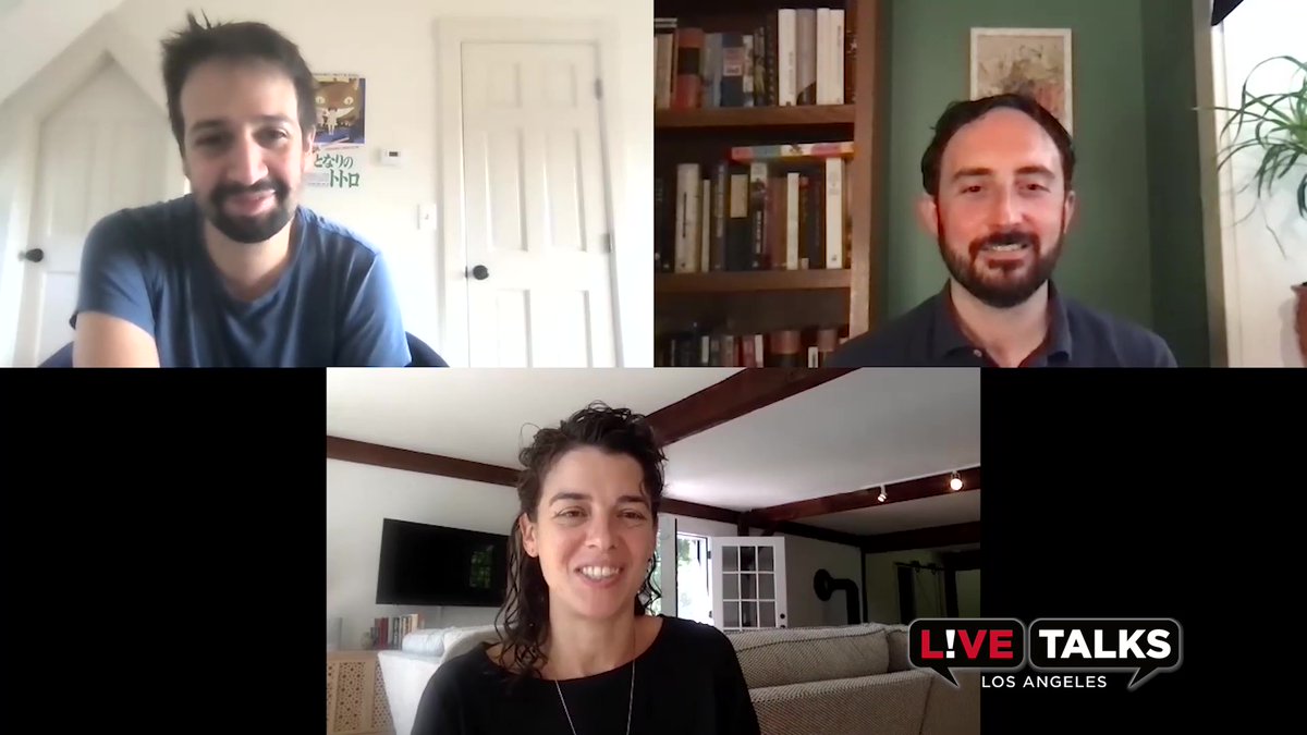 Linmirandacom's tweet photo. Catch the full conversation with @Lin_Manuel Miranda, Quiara Alegría Hudes & @jxmccarter for @LiveTalksLA about #HeightsTome https://t.co/OKYRBspqav