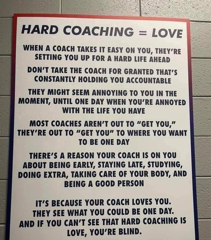 CoachSmerkerWHS's tweet photo. Goes for teaching as well! https://t.co/GcHiG00om6