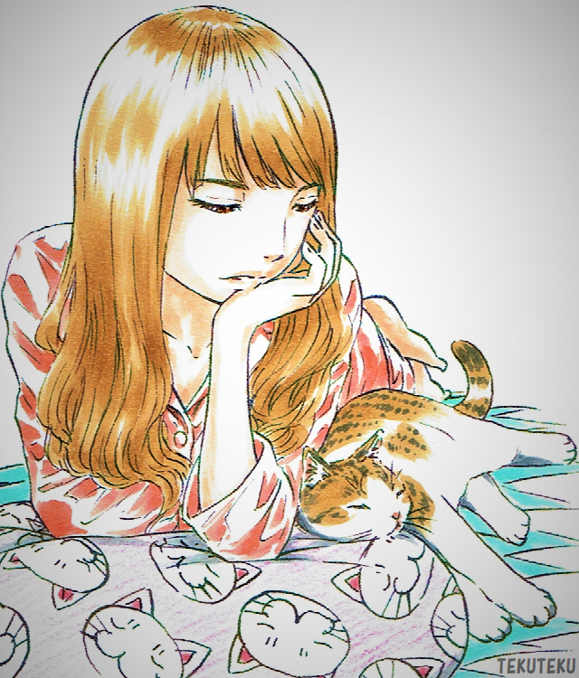 「かんがえを
 かえるべきかを
  かんがえる

 #川柳 #illustrati」|TEKUTEKUのイラスト