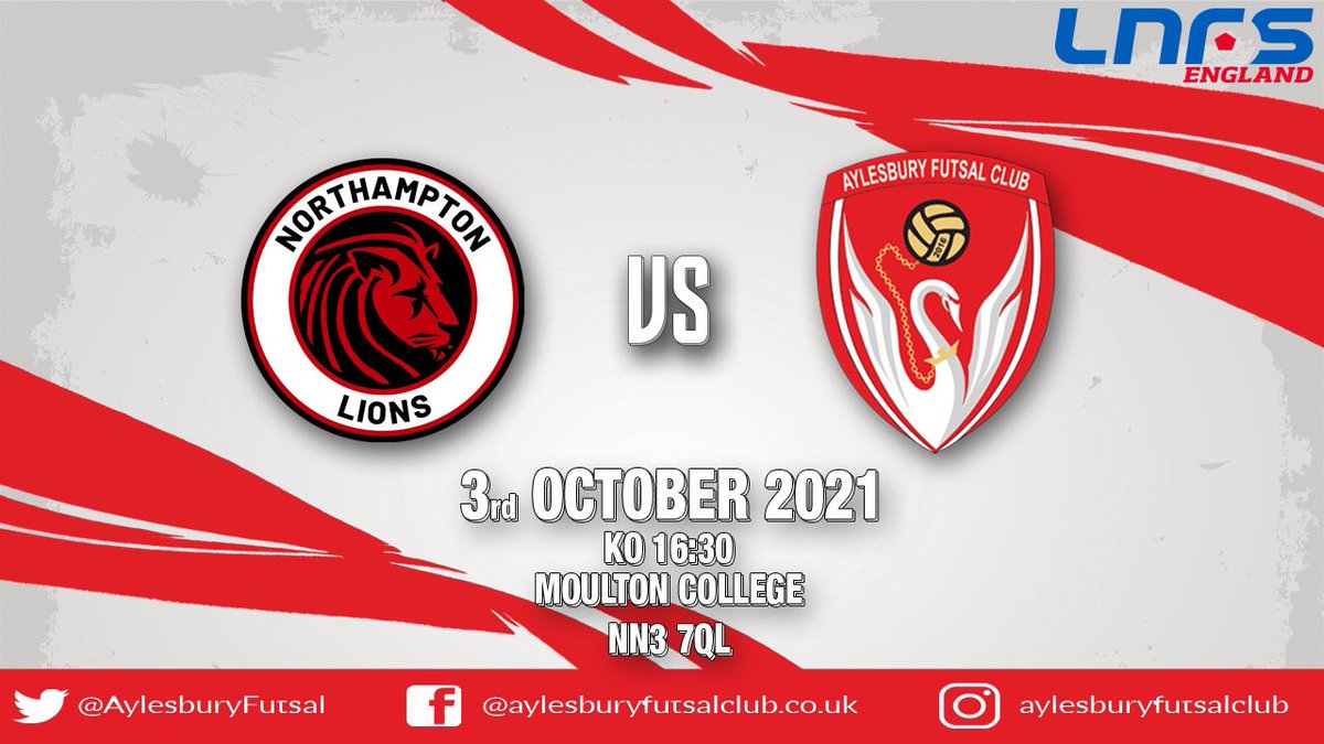 AylesburyFutsal's tweet photo. 🚨Game🚨

Tomorrow we travel to Moulton to play @NorthmptonLions for @LNFSengland. 

It will also be a very special day for our club as we are achieving the 5 Years mark and looking to celebrate with a win and 3 points as a present!

Vamos com tudo 👊

#AFC2016 #FutsalFamily https://t.co/XR2Y6yJLBJ