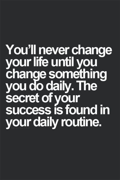 Make short and smart goals. Do something every day that brings you closer to your bigger goals.

Success doesn't just suddenly occur in one day or one night.

Every day of your life is merely a preparation for the next.

#makegoals #workhard #believeinyourself #positivevibes