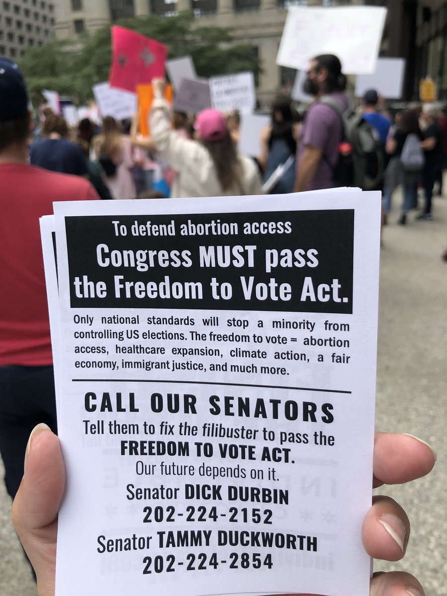 VotersRAPT's tweet photo. #DefendAbortionAccessIL 
#RallyForAbortionJustice https://t.co/BfGsY8Dh7P