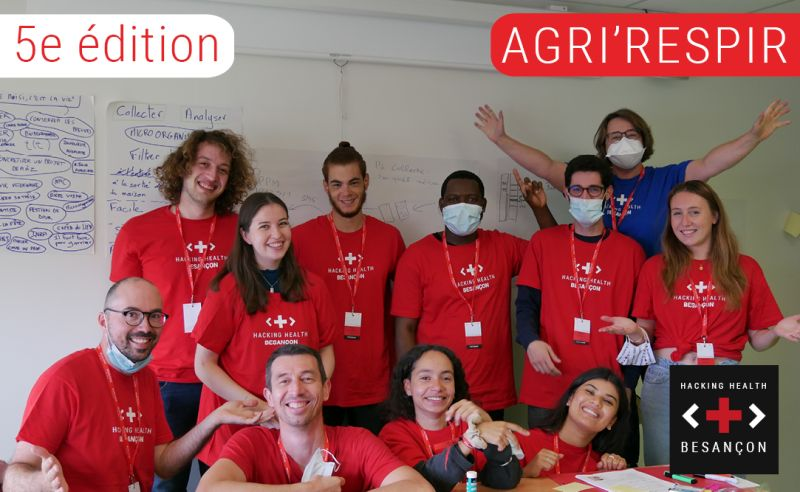 AseptFCB's tweet photo. La soirée @HH_Besancon de l'équipe Agri'Respir ne fait que commencer. Au programme : synthèse des solutions trouvées et préparation du pitch de demain !

Donc : 🕛+🔎=💡 et après🛌! https://t.co/wnRJnr3IWF