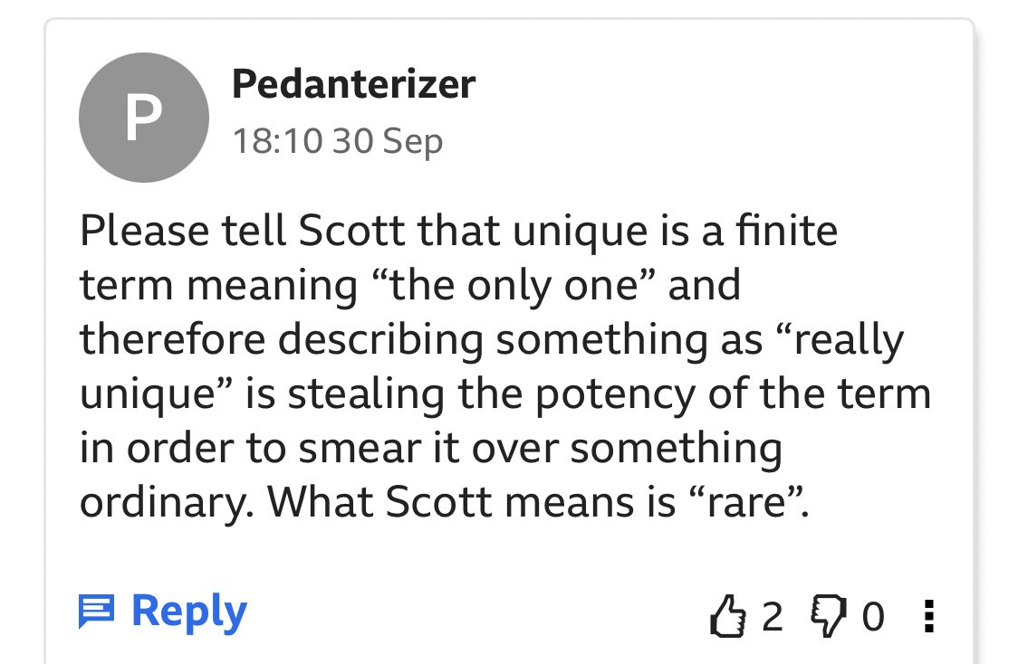 To people who leave comments like this under our transcribed television reviews on the BBC 5 Live website.

I’m dyslexic! This is how I talk. I can use language any way I like.

The sooner we stop judging each other on how we speak, the sooner we all benefit.