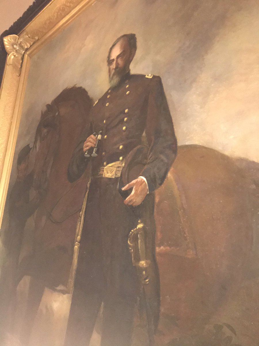 ALDIACEO's tweet photo. Whenever I walk by this painting of U.S. Army General @GeorgeMeade13 at @TheUnionLeague, here in #PHL, I can’t avoid thinking of #AmbassadorManuelTrujillo, born in Spain like our #Gettysburgh Union Army Commander.
Both eventually died in #PHL. @ALDIANews,@ALDIALive, #PonteALDIA https://t.co/AIAUpaX3qv