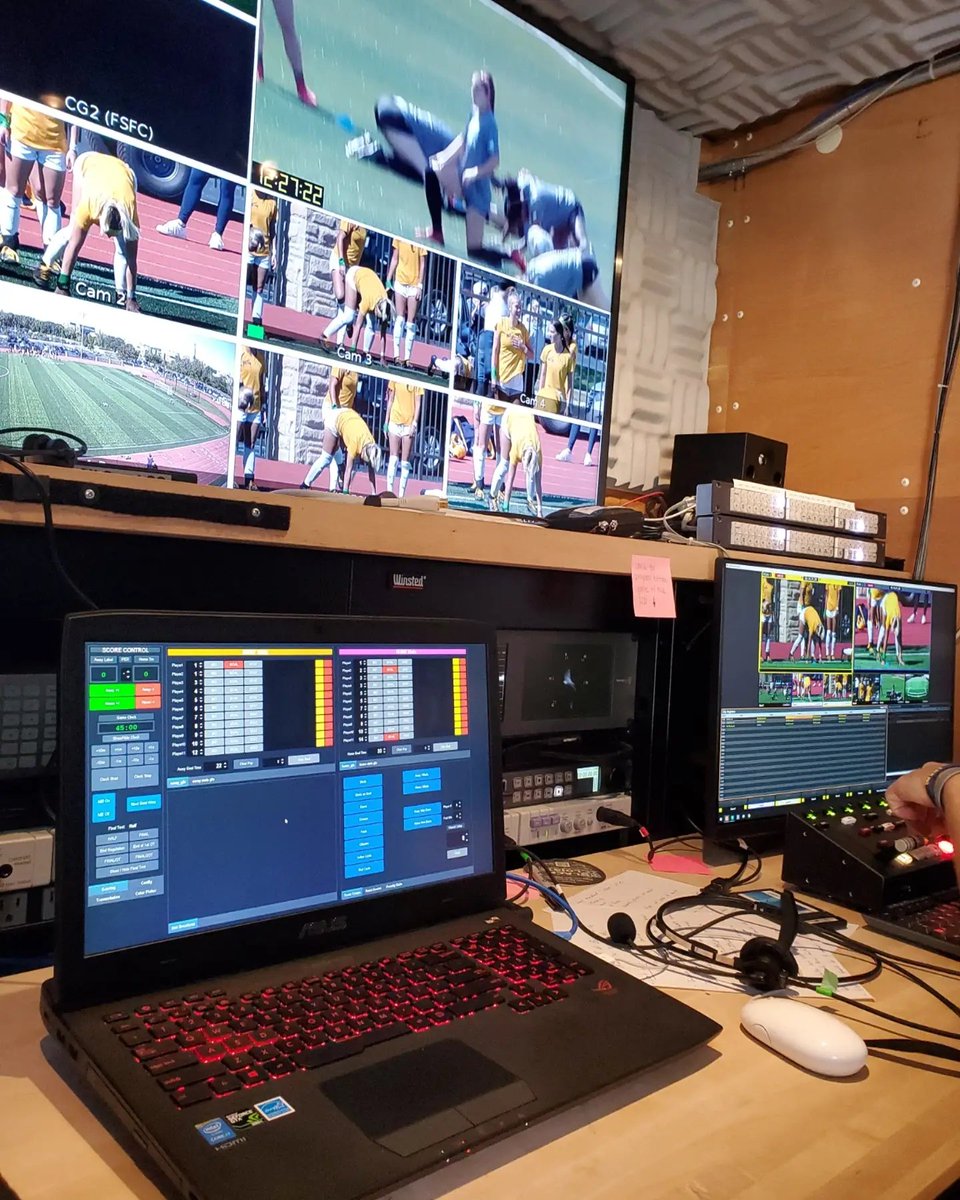 DaisyCaruso2's tweet photo. I had a great time running graphics last week for UToledo's women's soccer game! It was a great game and production! 

#universityoftoledo #livesportsproduction #videoproduction #womenssoccer https://t.co/zYF5UB71TV