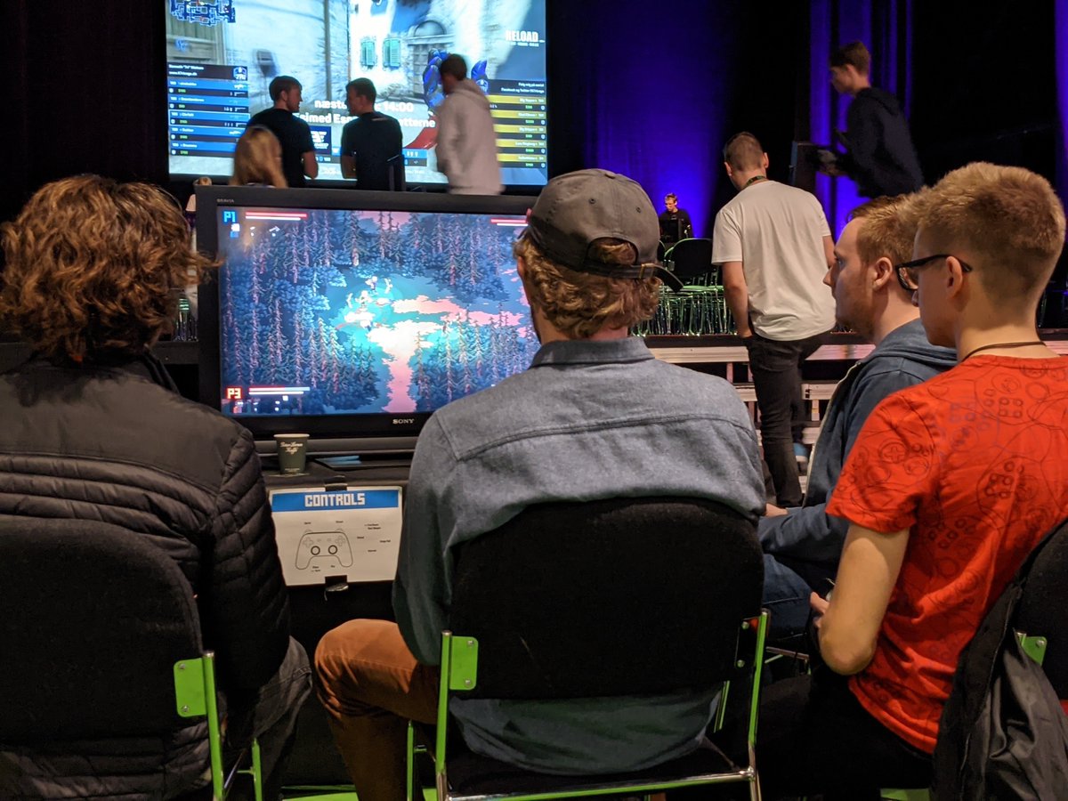 STROLLplay's tweet photo. Amazing conference with lots of awesome gamers! How crazy it was to finally show the game in public.

#gamedev | #indiedev | #indiedevworldorder | #screenshotsaturday | #madewithunity | #playtest | #roguelike | #pixelart | #dkgame https://t.co/EZTtn3w1li