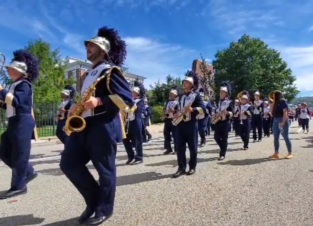 RAMBAND2's tweet photo. Congratulations to the Ram Band for winning 1st place at the Cal U Homecoming parade today!!! https://t.co/3hG9M1vkij