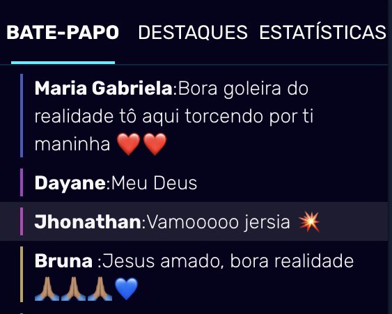 Realidade1996's tweet photo. “Momento Jersia”
Nossa goleira foi elogiada diversas vezes pelo narrador e pela comentarista e até por torcedores da equipe adversária, no chat da transmissão da Eleven Sports.
.
Nosso próximo jogo é na quinta (7), contra o time do Pinda. https://t.co/Gx48Kjxv9x