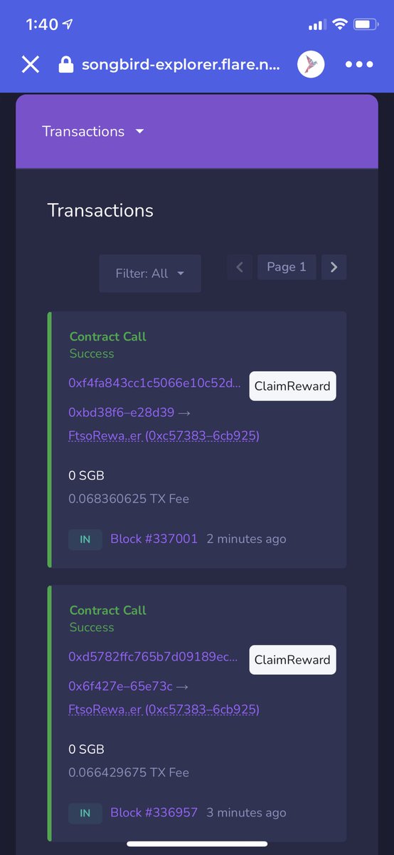 iluvgene's tweet photo. @BifrostWallet Doesn’t look like this smart contract is working properly. Everyone claiming rewards are getting zero rewards. https://t.co/iT6hQCKhQL