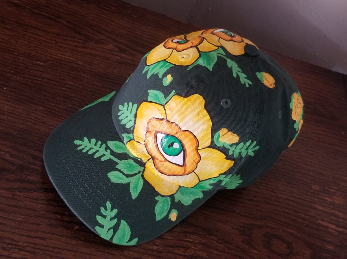 pmintmonster's tweet photo. Putting a bunch of new hand painted jackets, caps and bandanas in my shop, just in time for spooky season! If you haven't seen my new shop yet, you can find it at https://t.co/VYOeYPgqur? https://t.co/4MTt6nmSQh
