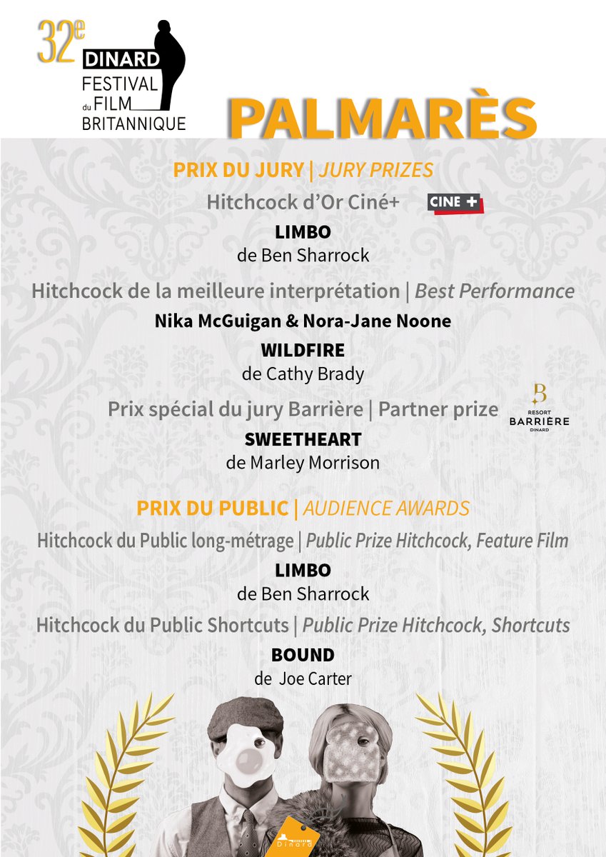 Dinard Festival du Film Britannique & Irlandais tweet media