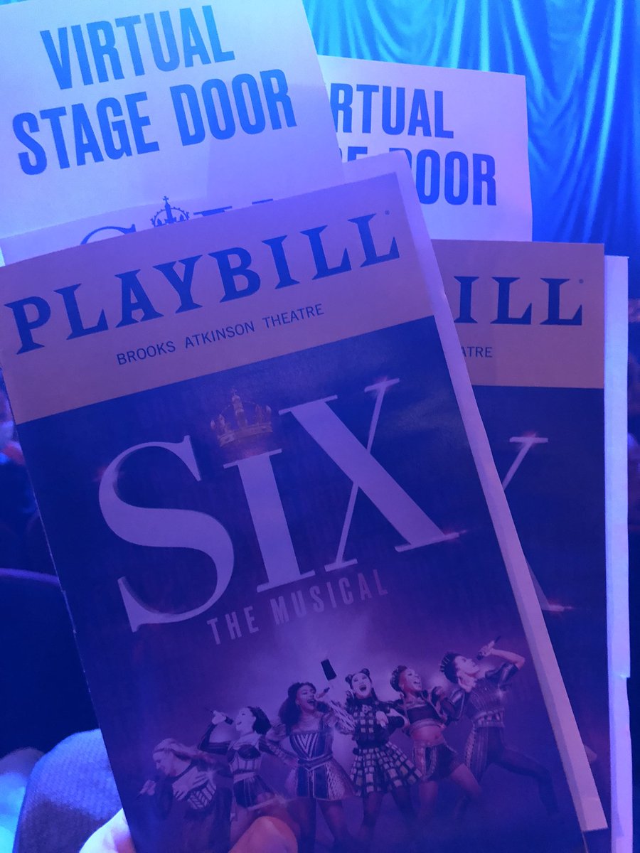 IlanaKeller's tweet image. How bout the first #repeatattender show of the new era? So excited! @SixBroadway 👑