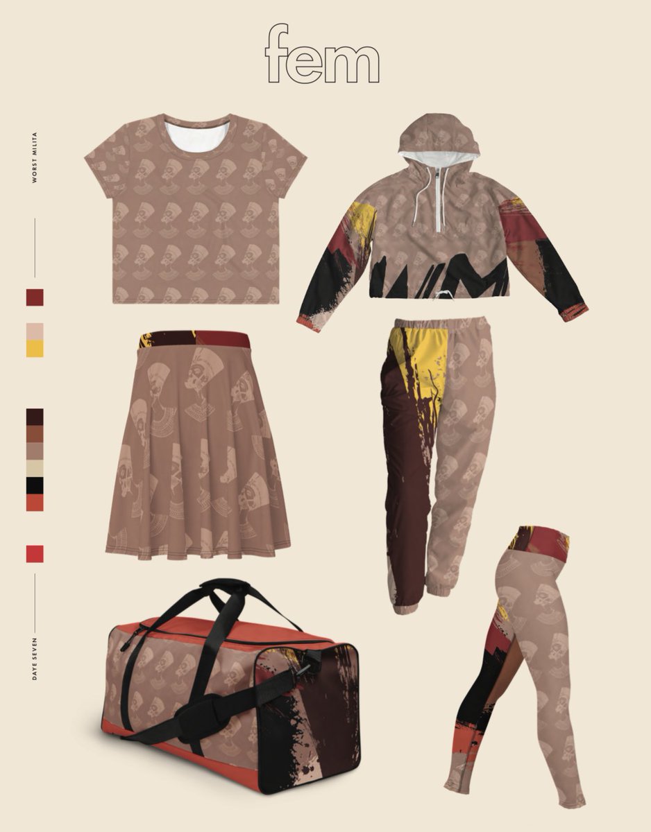 WorstMilitia's tweet photo. The look book
https://t.co/rrwO8GoIlV
Pre-orders now available to ship 
out October 22, 2021 https://t.co/ziF7BTGk27