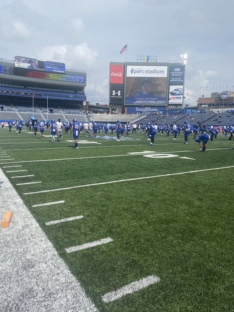 Rion White (@rionwhit3) on Twitter photo Preciate <a href="/GeorgiaStateFB/">GSU Football</a> for having me today vs App State. Good atmosphere! <a href="/CoachSElliott/">Shawn Elliott USC</a> <a href="/Coachbg_qb/">Brad Glenn</a> <a href="/coach_stepp/">Coach Stepp</a> <a href="/GET_low_G/">Ginny Thompson</a> @NGPAGoldenLions Preciate <a href="/GeorgiaStateFB/">GSU Football</a> for having me today vs App State. Good atmosphere! <a href="/CoachSElliott/">Shawn Elliott USC</a> <a href="/Coachbg_qb/">Brad Glenn</a> <a href="/coach_stepp/">Coach Stepp</a> <a href="/GET_low_G/">Ginny Thompson</a> @NGPAGoldenLions