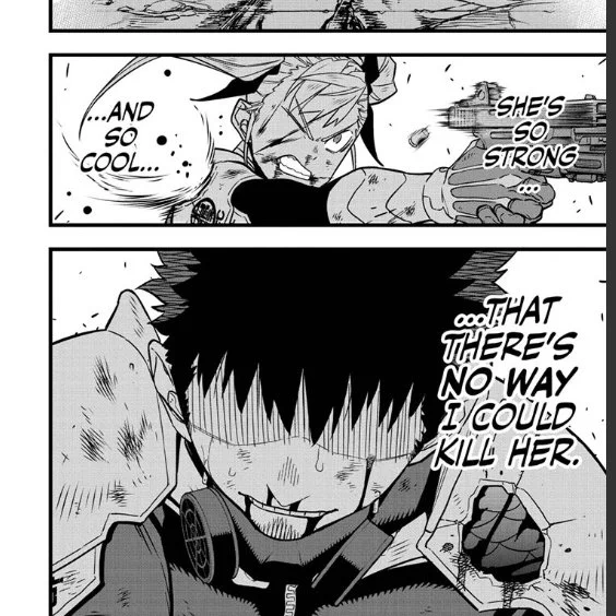 kaiju no 8 chapter 45 spoilers 

DAMN RIGHT SON 😭👏 