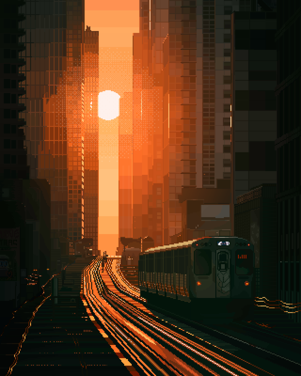 departing #pixelart  #ドット絵
