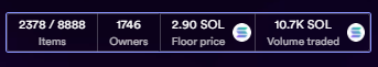 MetaBaes's tweet photo. 10.7k SOL in volume in less than 2 hours. Probably nothing 🤪 https://t.co/hiZYvLZ5NN