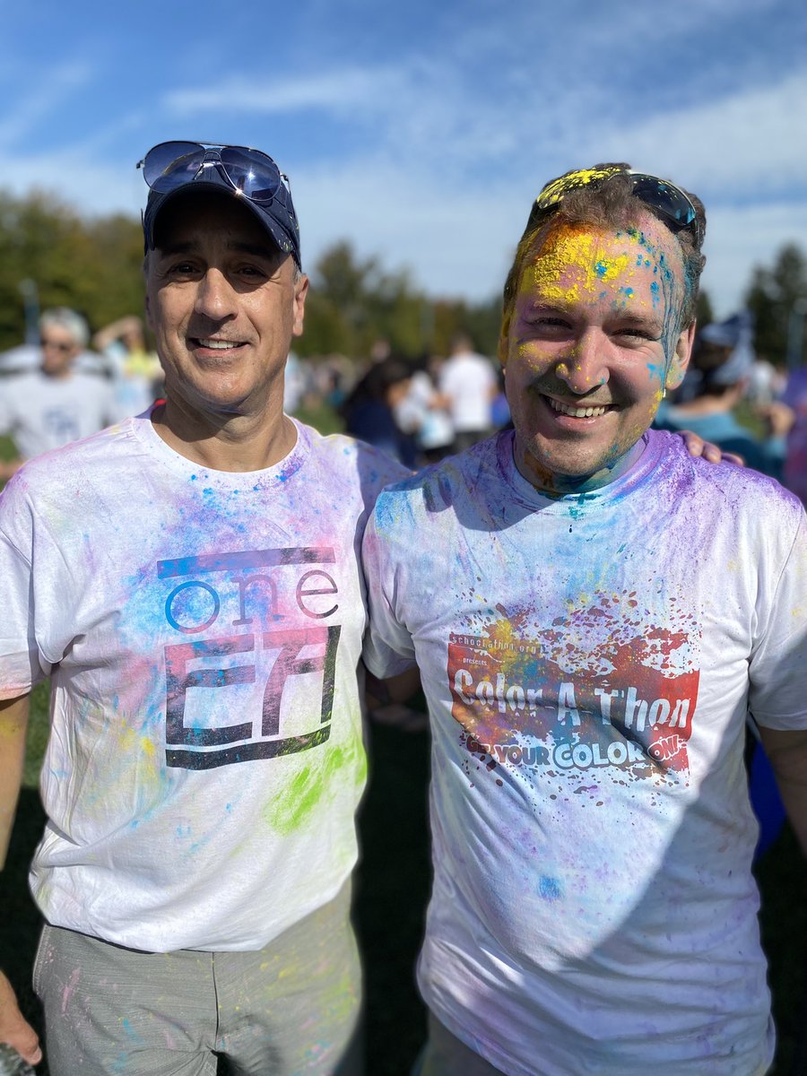 Amazing time at the Color Run this morning! Thanks to everyone who helped make the event such a success!