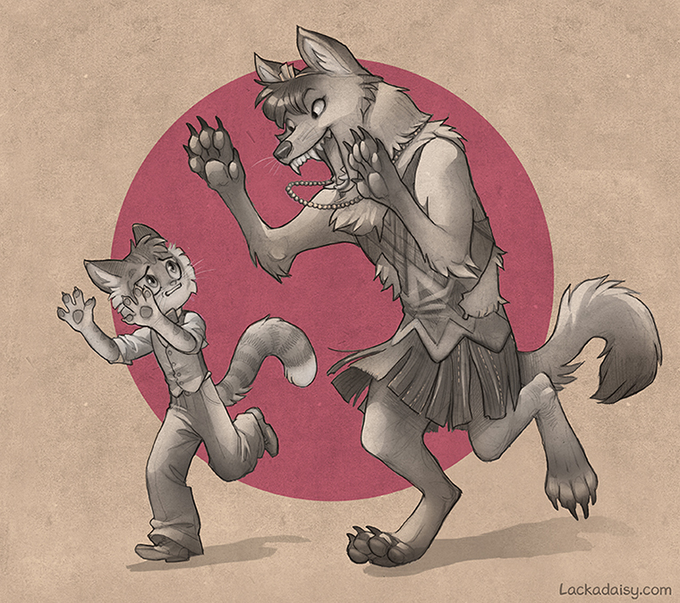 LackadaisyCats's tweet photo. I hear it's spooky season again.
Last year and thereabouts, the lycanthropy got a bit out of hand. https://t.co/lcOjukXwkZ
