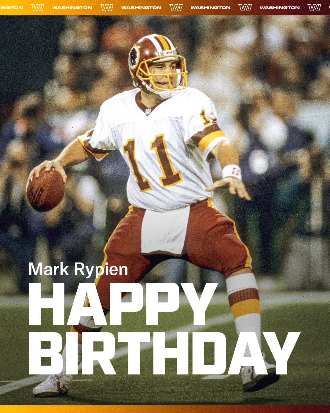   HAPPY BIRTHDAY SUPER BOWL CHAMP CHAMP MARK RYPIEN! SKINZONE! 