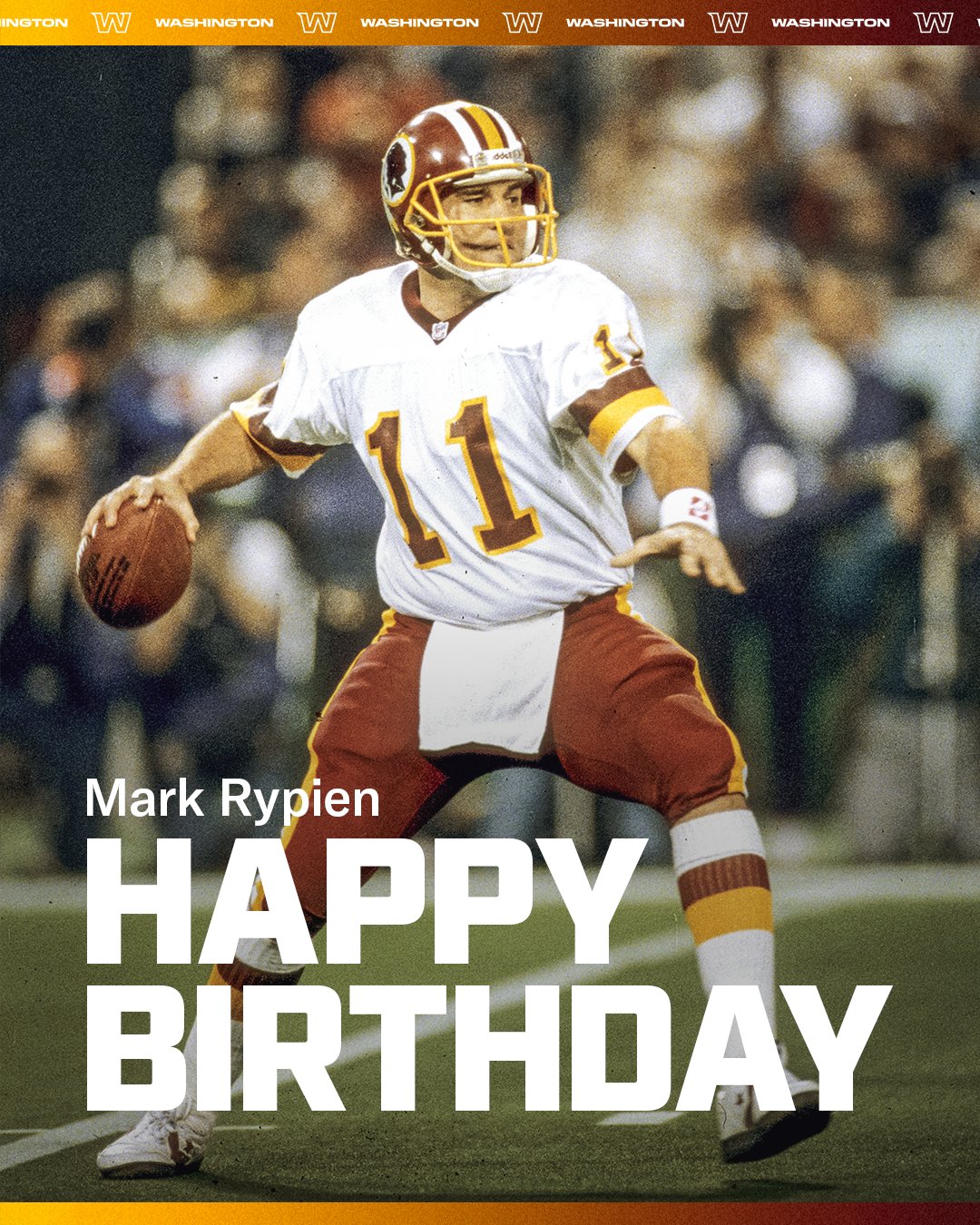   HAPPY BIRTHDAY SUPER BOWL CHAMP CHAMP MARK RYPIEN! SKINZONE! 