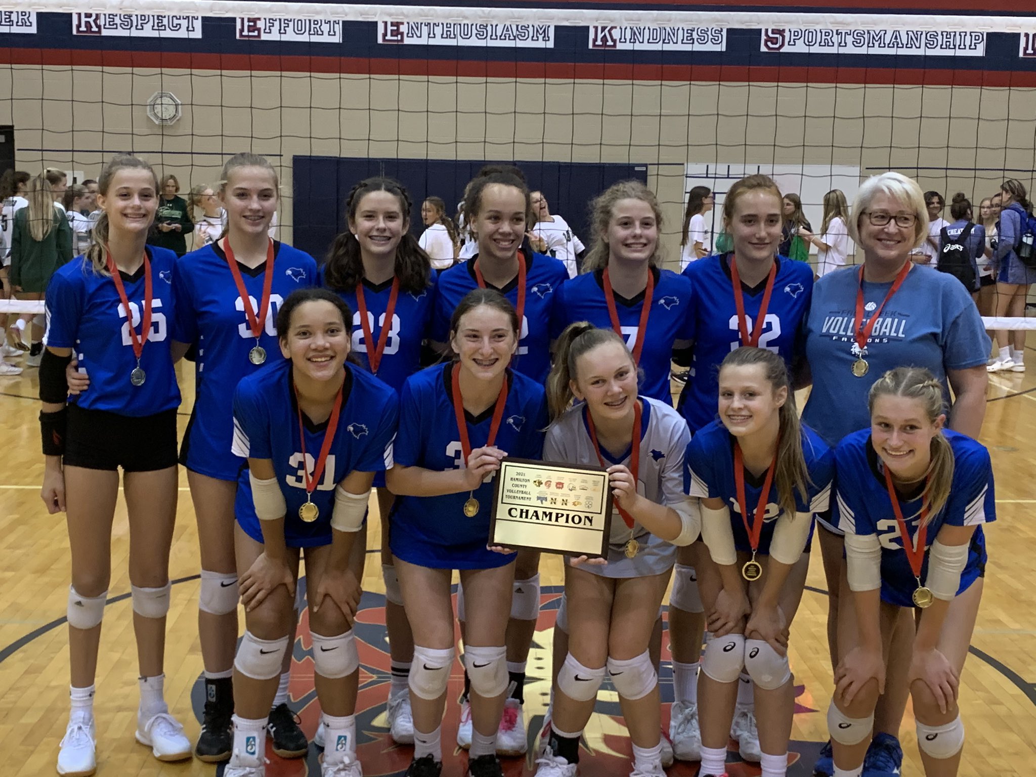 Creekside Activities on Twitter "Congratulations to the 2021 Hamilton County Volleyball