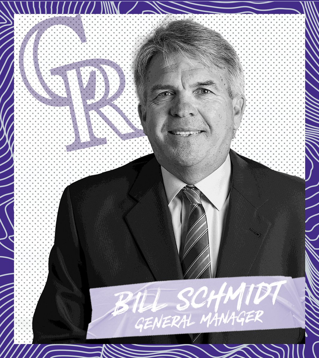The Colorado Rockies announced today that they have named Bill Schmidt as the club’s General Manager.