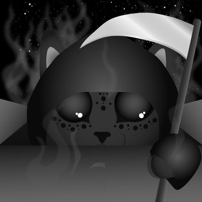 He may be a reaper, but he needs love too! Can you handle such a dark creature?💀🖤

Adoption fees now only 0.008 $ETH

opensea.io/assets/0x495f9…

#nfts #NFTdrops #nftcollector #NFTcollection #NFTCommunity #nftcats #NFTartist