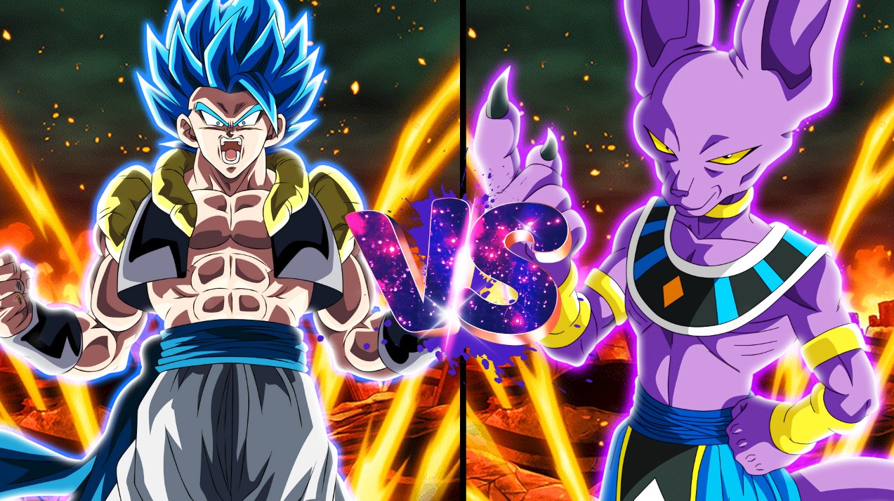 Gogeta blue vs broly (new) who wins