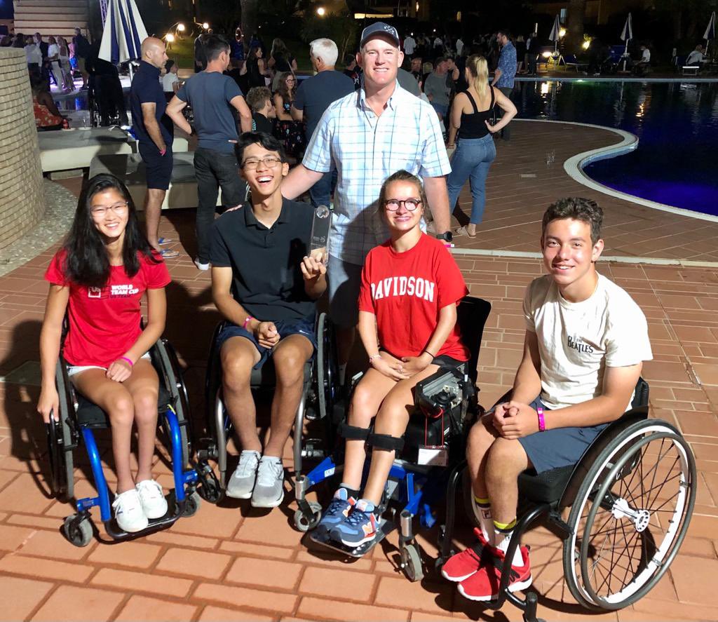 2021 Team of the Year. USA Juniors! Awesome people get awesome awards. Way to represent your country, family, and yourselves team! 🇺🇸💪🏻🎾