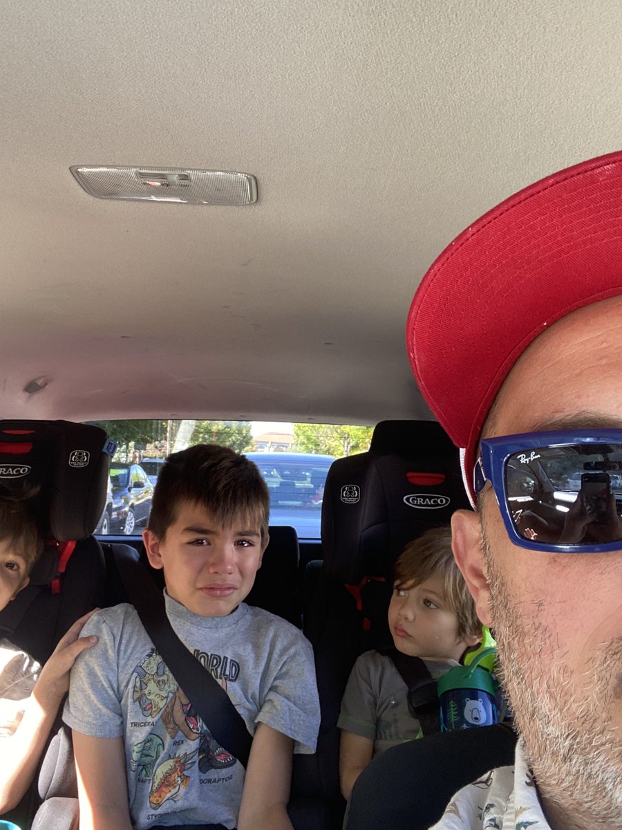 gnostech's tweet image. So this happened today @OphiraE and @jonathancoulton, my 8 yr old found out we were listening to the final episode of #askmeanother and had this reaction. #truestory #RIPaskmeanother #NPRfamily